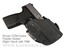 COM Kydex Paddle Holster P9/40 Left Hand