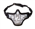 AMP TACTICAL MESH HALF MASK, SKULL (QPS40006)