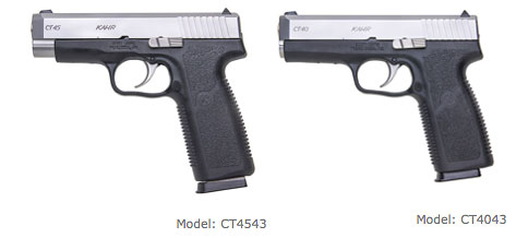 Kahr CT45 and CT40